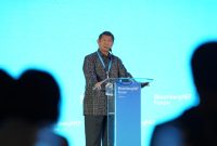 Utusan Khusus Presiden Republik Indonesia Bidang Iklim dan Energi, Hashim Djojohadikusumo, menegaskan posisi Indonesia dalam Paris Agreement RI untuk mencapai Net Zero Emissions di tahun 2060 atau lebih cepat melalui peningkatan utilisasi energi baru terbarukan (EBT) di tanah air pada BloombergNEF Forum di Jakarta, Senin (6/10).