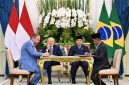 Kunjungan kenegaraan Presiden Brasil Luiz Inácio Lula da Silva ke Istana Merdeka, Jakarta, Kamis (23/10/2025). FOTO/dok.Kemen ESDM 