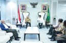 Menag Nasaruddin Umar menerima Audiensi Danantara di Kantor Kemenag
