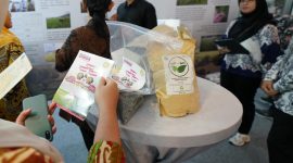 Tampak beberapa produk olahan Fly Ash Bottom Ash (FABA) Pembangkit Listrik Tenaga Uap (PLTU) PLN Group, kompos dan bio fertilizer. Melalui 47 PLTU yang tersebar di Indonesia, potensi FABA sebanyak 1,2 juta ton per tahun dapat dimanfaatkan untuk berbagai produk bernilai ekonomi tinggi.