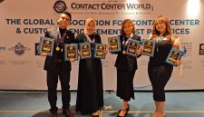 Para personel Contact Center PLN 123 berfoto bersama setelah berhasil meraih 8 penghargaan pada ajang Global Contact Center World Awards (GCCWA) 2025 di Yunani, (31/10). Dalam ajang yang diikuti oleh 28 perusahaan dari 13 negara ini, CC PLN 123 sukses meraih Gold Winner dan mengungguli para kompetitor di berbagai kategori, termasuk Best Contact Center, Best Sales Campaign, Best Digital Transformation, Best Social Media, Best Green Contact Center, Best Customer Services, hingga Best Public Services Center.