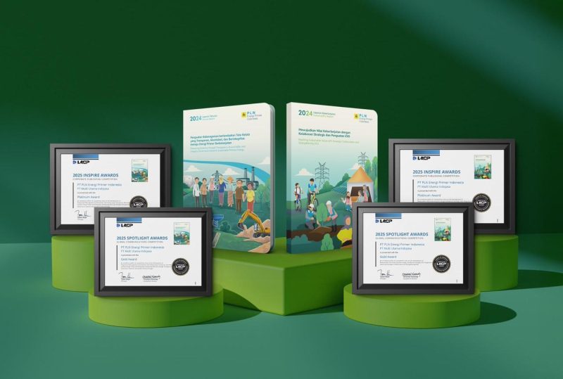 PLN EPI kembali mencetak prestasi kelas dunia dengan meraih delapan penghargaan global melalui Annual Report dan Sustainability Report Tahun 2024 pada ajang LACP Spotlight dan Inspire Award 2025 yang diselenggarakan oleh League of American Communications Professionals LLC (LACP).