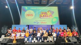 Tujuh Tim Putri dan Lima Tim Putra Siap Berlaga di Proliga 2026 dan Telah Melakukan Persiapan demi Memperebutkan Gelar Juara ( foto : PBVSI )