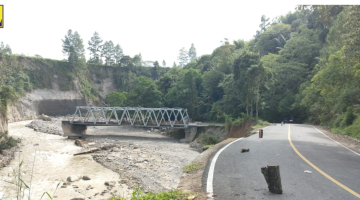 Kementerian PU Terus Pulihkan Konektivitas Aceh, Jembatan Bailey Jamur Ujung Masuki Uji Beban