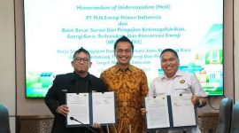 PLN Energi Primer Indonesia (PLN EPI) menandatangani Nota Kesepahaman dengan BBSP KEBTKE untuk memperkuat pengembangan bioenergi sebagai instrumen penurunan emisi karbon. Kerja sama difokuskan pada pengujian, standardisasi, dan penyusunan kajian teknis bioenergi guna mendukung transisi energi, ketahanan energi nasional, serta target Net Zero Emission.