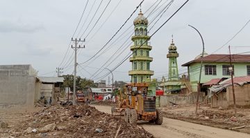 Kementerian PU Mulai Perbaikan Lubang Jalan dan Pembersihan Sedimen Drainase Ruas Banda Aceh-Batas Sumut