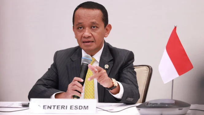 Menteri Energi dan Sumber Daya Mineral (ESDM) Bahlil Lahadalia / foto ist