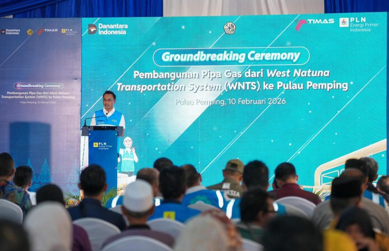 Direktur Utama PLN EPI Rakhmad Dewanto menyampaikan bahwa pembangunan Pipa Gas WNTS–Pemping sejalan dengan Asta Cita yang dicanangkan Presiden dan merupakan tindak lanjut penugasan Menteri Energi dan Sumber Daya Mineral kepada PLN EPI pada 31 Januari 2025 dalam rangka memperkuat ketahanan energi nasional.