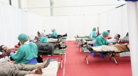 Dalam rangka memperingati Hari Ulang Tahun ke-3, Subholding PT PLN Energi Primer Indonesia (PLN EPI) menggelar kegiatan donor darah massal bekerja sama dengan Palang Merah Indonesia (PMI) di Centennial Tower, Jakarta Selatan.