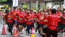 Gubernur DKI Jakarta, Pramono Anung melaksanakan flag off Soekarno Run bertajuk 