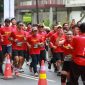 Gubernur DKI Jakarta, Pramono Anung melaksanakan flag off Soekarno Run bertajuk 