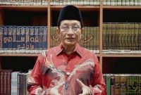 Menag Nasaruddin Umar meminta maaf atas pernyataannya tentang zakat yang menimbulkan kesalahpahaman. Permintaan maaf ini disampaikan Menag di Jakarta, Sabtu (28/2/2026). foto dok. kemenag 
