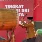 Gubernur DKI Jakarta, Pramono Anung, membuka Festival Tabuh Bedug Ramadan 2026 di halaman Plaza Teater Besar, Taman Ismail Marzuki (TIM), Menteng, Jakarta Pusat, Sabtu (7/3)