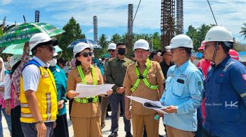 Gubernur Malut Cek Progres Sekolah Rakyat, Hutama Karya Dikebut Rampung 2026