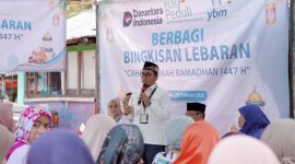 Sekretaris Perusahaan PLN EPI Mamit Setiawan menyampaikan bahwa kehadiran perusahaan tidak hanya berfokus pada operasional bisnis, tetapi juga pada kontribusi sosial yang nyata bagi masyarakat.