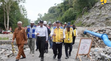 Menteri Dody Tinjau SPAM Lampahan, Pastikan Layanan Air Bersih Segera Optimal