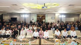 PT PLN Energi Primer Indonesia (PLN EPI) menyelenggarakan kegiatan Buka Puasa Bersama bertajuk “The Light of Ramadan: One Heart, One Harmony” di Centennial Tower, Jakarta. Momentum Ramadan 1447 H ini dimaknai sebagai ajang mempererat silaturahmi, memperkuat soliditas, serta menumbuhkan nilai integritas dan kepedulian sosial di lingkungan perusahaan.