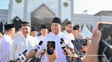 Sinergi Pemerintah–Hutama Karya, Presiden Prabowo Tinjau Pemulihan Aceh Tamiang saat Lebaran