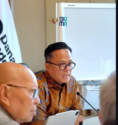 Kepala BP BUMN yang juga menjabat sebagai COO Danantara, Dony Oskaria / foto ist