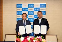 Direktur Utama PT Pertamina (Persero), Simon Aloysius Mantiri dengan President & CEO INPEX Corporation Takayuki Ueda, menandatangani MoU Proyek LNG Abadi di Blok Masela. Penandatanganan dilakukan di Tokyo, 30 Maret 2026 waktu setempat.