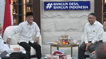 Bertemu Ketua BAZNAS, Mendes Yandri Ajak Kolaborasi Wujudkan Desa Zakat