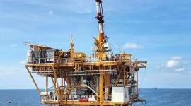  Aktivitas operasional di Platform WPN-7, Wilayah Kerja Mahakam