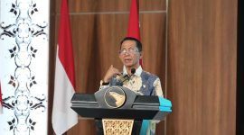 Kepala Badan Pengusahaan (BP) Batam sekaligus Wali Kota Batam, Amsakar Achmad, dalam agenda penandatanganan Perjanjian Jual Beli Tenaga Listrik (PJBTL) PT Digitalland Service One (DayOne) sebesar 511 megavolt ampere (MVA) di Auditorium Balairung Sari, BP Batam, Jumat (17/4), menyampaikan bahwa integrasi ketersediaan lahan, keandalan energi, serta kepastian hukum menjadi faktor kunci dalam menarik investasi digital global sehingga menjadikan Batam sebagai kawasan strategis yang kompetitif di tingkat regional.