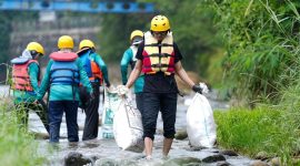 PT PLN Energi Primer Indonesia (PLN EPI) memperingati Hari Bumi 2026 melalui aksi nyata pelestarian lingkungan dengan menggelar kegiatan EPI River Clean Up Earth Day di Sungai Ciliwung, Kedung Halang, Kecamatan Bogor Utara, Kota Bogor.