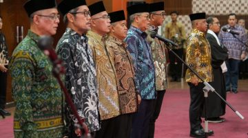 7 Pejabat Eselon I Kementerian PU Dilantik untuk Perkuat Kinerja dan Dukung Program Prioritas