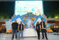 Peluncuran program loyalti Gelegar PLN Mobile 2026 oleh Direktur Perencanaan dan Pengembangan PT PLN Icon Plus, Aditya Syarief Darmasetiawan (kanan), Direktur Pelayanan Teknologi Informasi PT PLN Icon Plus, Fintje Lumembang (kedua dari kanan), Executive Vice President Penjualan dan Pelayanan Pelanggan Retail PLN, Joni (kiri), dan Executive Vice President Niaga dan Pemasaran PLN, Nayusrizal N (kedua dari kiri). Program ini merupakan bentuk apresiasi bagi pelanggan setia yang aktif melakukan aktivitas dan transaksi melalui aplikasi PLN Mobile selama periode 1 Mei hingga 31 Desember 2026.