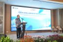 Direktur Operasi Pembangkit Gas PLN Nusantara Power Komang Parmita saat memberikan sambutan dalam acara O&M Collaboration Seminar bersama Mitsubishi.  PT PLN Nusantara Power terus mendorong penguatan keandalan dan fleksibilitas pembangkit listrik termal sebagai bagian dari upaya mendukung transisi energi nasional.