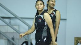 Khanza Putri Yansi Ganshtri (kanan) dan Tina Syifa Sabila Salim. / foto PBVSI 