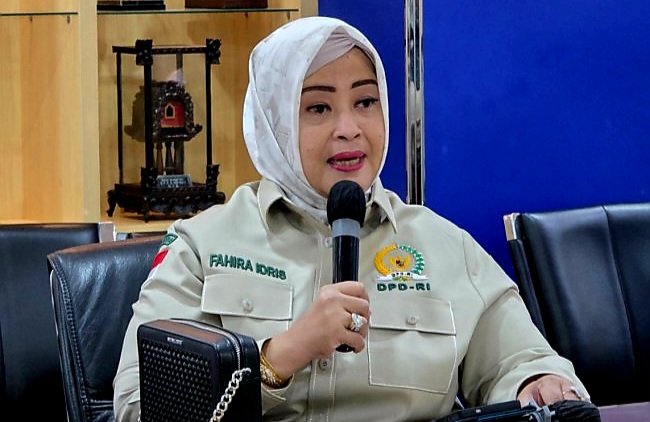 Anggota DPD RI Dapil DKI Jakarta yang juga aktivis perempuan Fahira Idris / foto ist
