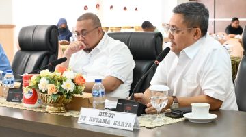 Hutama Karya Bersama Sejumlah Stakeholder Monitoring dan Evaluasi Rencana Pembangunan JTTS Ruas Bukittinggi-Padang Panjang-Sicinci