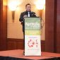 Direktur Biomassa PLN EPI Hokkop Situngkir menjadi pembicara dalam forum AgriWaste to Value di Jakarta pada Rabu (22/7).