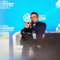 Direktur Biomassa PT PLN Energi Primer Indonesia, Hokkop Situngkir di sesi PLN EPI Bioenergy: Transforming Indonesia's Biomass Advantage into a Low-Carbon Hydrogen Industry   dalam Hydrogen Conference Global Hydrogen Ecosystem Summit (GHES) 2026 bertempat di Jakarta Convention Center (JCC) pada Rabu (22/7).