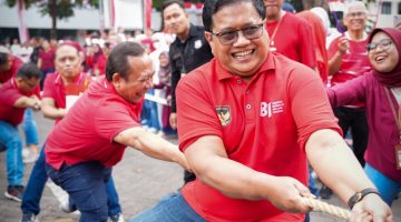 Kick Off Festival Merah Putih, Wamen Viva Yoga Ajak Rakyat Rayakan HUT Ke-81 RI Dengan Semangat dan Riang Gembira