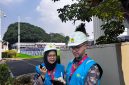 Personel PLN bersiaga mengawal keandalan kelistrikan selama pelaksanaan Upacara Peringatan Detik-Detik Proklamasi Kemerdekaan RI yang berlangsung di Istana Merdeka, Senin (17/8).
