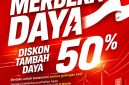 Dalam rangka HUT ke-81 RI, PLN kembali menghadirkan program diskom tambah daya listrik 50% bertajuk 