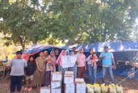 Yayasan Baitul Maal (YBM) PT PLN Energi Primer Indonesia (PLN EPI) menyalurkan bantuan kemanusiaan bagi penyintas gempa bumi di Desa Nangamese, Kecamatan Riung, Kabupaten Ngada, Nusa Tenggara Timur (NTT) pada Minggu (23/8)