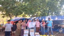 Yayasan Baitul Maal (YBM) PT PLN Energi Primer Indonesia (PLN EPI) menyalurkan bantuan kemanusiaan bagi penyintas gempa bumi di Desa Nangamese, Kecamatan Riung, Kabupaten Ngada, Nusa Tenggara Timur (NTT) pada Minggu (23/8)