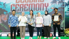 Dok: Panitia Pelaksana Kegiatan Hutan.ID Fest 2026, foto dari kiri ke kanan: Surya Abdulgani,S.Sos., M.Sc. (Pranata Humas Ahli Madya Kementerian Kehutanan), Perwakilan Ditjen Planalogi Kehutanan, Sapta Reny Purnama (Penalaah Teknis Bag. Hub Antar Lembaga), Perwakilan Ditjen PDASRH, Emillia  Rosa (Ketua Pelaksana Kegiatan Hutan.ID Fest 2026) dan Perwakilan PLN Indonesia Power) 