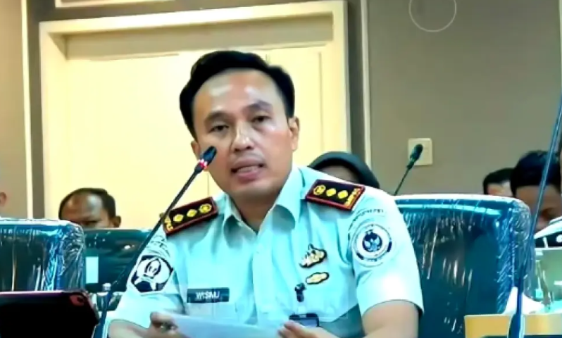 Mantan Kepala Lapas Kelas IIA Cibinong, Wisnu Hani Putranto / foto ist