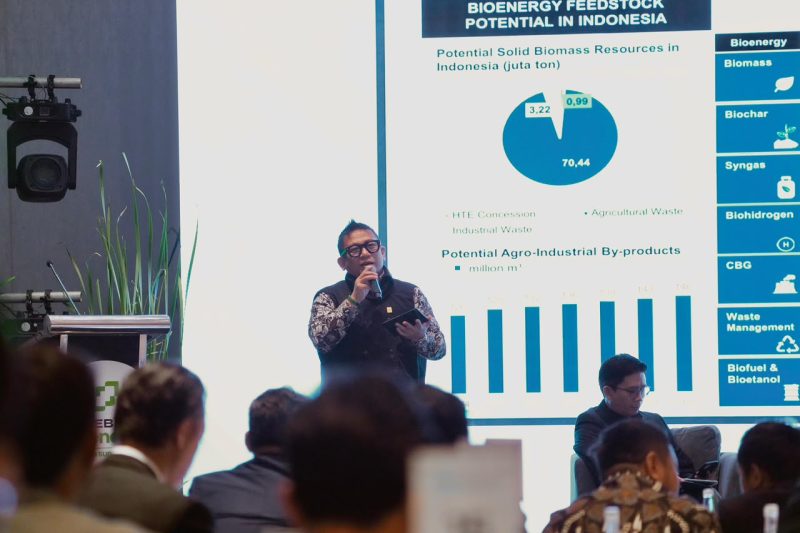 Direktur Biomassa PLN EPI, Hokkop Situngkir mengatakan Indonesia memiliki sumber daya bahan baku energi hayati yang melimpah dan tersebar dekat dengan berbagai titik pembangkit PLN yang menjadi modal penting untuk membangun rantai pasok yang efisien sekaligus menciptakan pusat-pusat ekonomi baru di daerah.