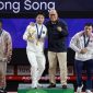 Menpora Erick Thohir mengapresiasi para ketua umum cabang olahraga (cabor) yang hadir langsung di Asian Games Aichi-Nagoya 2026. (foto:Naif/NOC Indonesia)