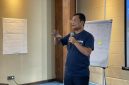 Direktur Utama PT PLN Energi Gas, Edwin Bangun, memberikan arahan kepada EGeneration dalam kegiatan Discover and Develop: From Innovation Competition to Innovation Culture & Value Creation System yang diselenggarakan pada 5–6 Oktober 2026 di Veranda Hotel, Jakarta.