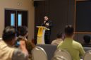 Direktur Biomassa PLN EPI Hokkop Situngkir menjadi pembicara dalam Program Diaspora Berdampak 2026 bertema Hidrogen: Prospek Nasional dan Lanskap Global di Fakultas Teknik Universitas Indonesia.