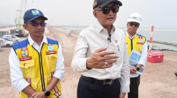 Menteri PU Tinjau Pembangunan Tol Semarang – Demak, Ditargetkan Selesai Tahun 2027